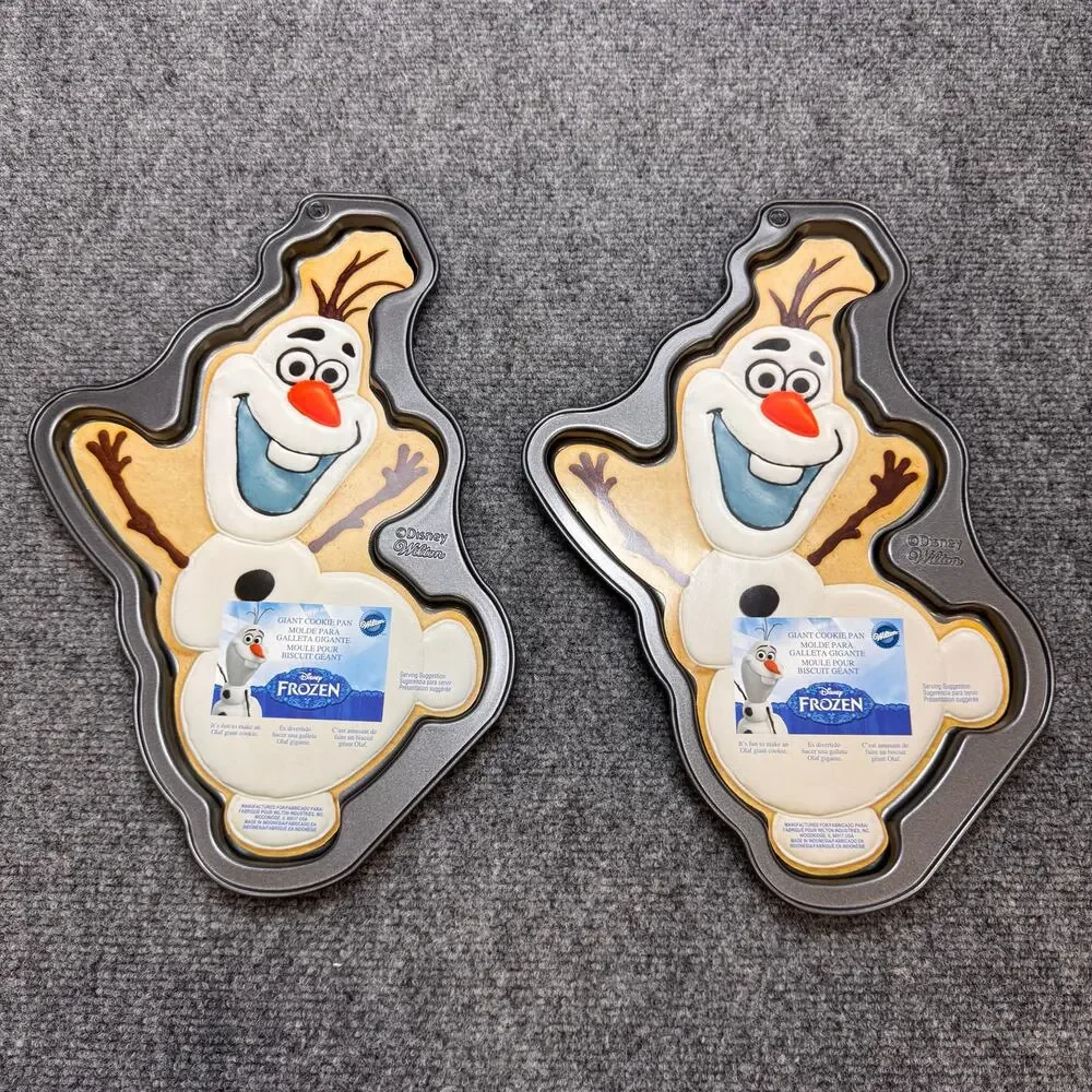 Wilton Disney Frozen Olaf Snowman Cookie Cake Pan Baking Mold 2105-8500